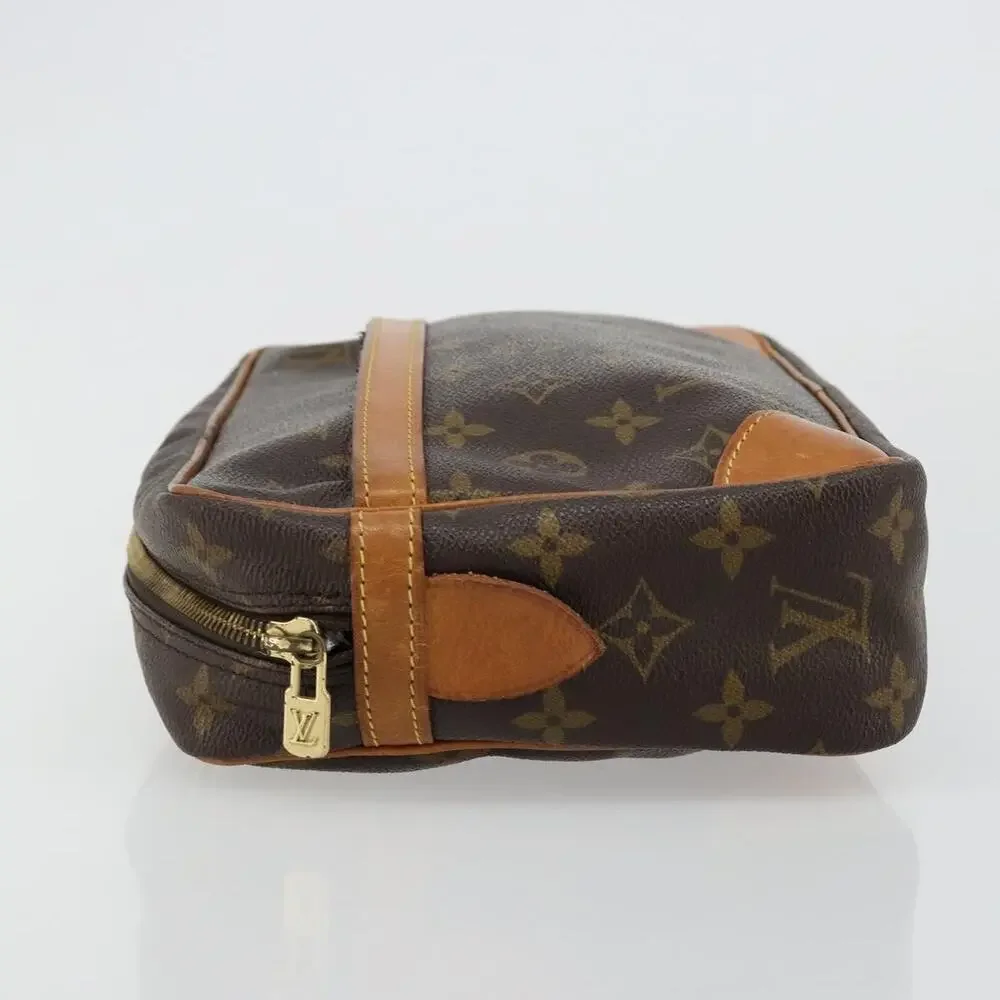 Louis Vuitton Monogram Compiegne 28 Clutch Bag Brown